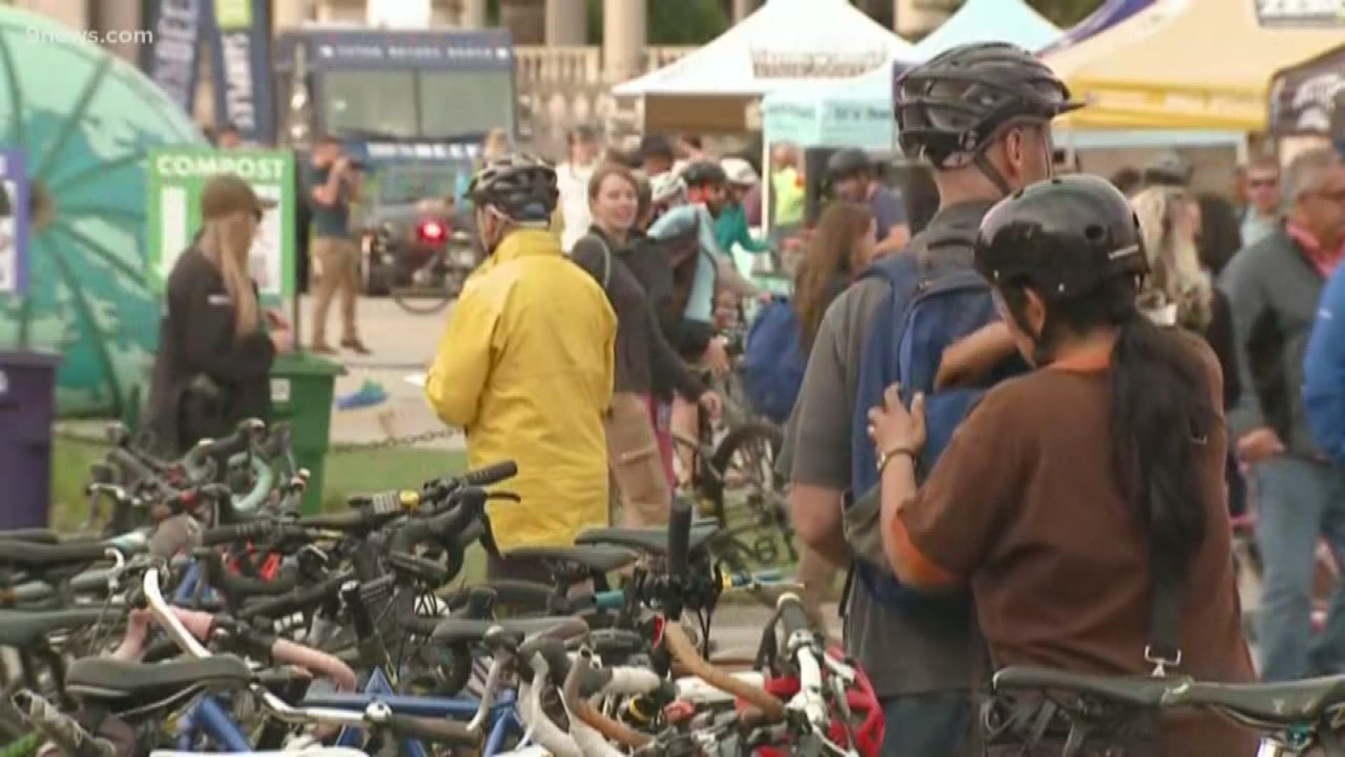 Put some air in your tires! The 29th annual Bike to Work Day is on Wednesday in cities across Colorado.