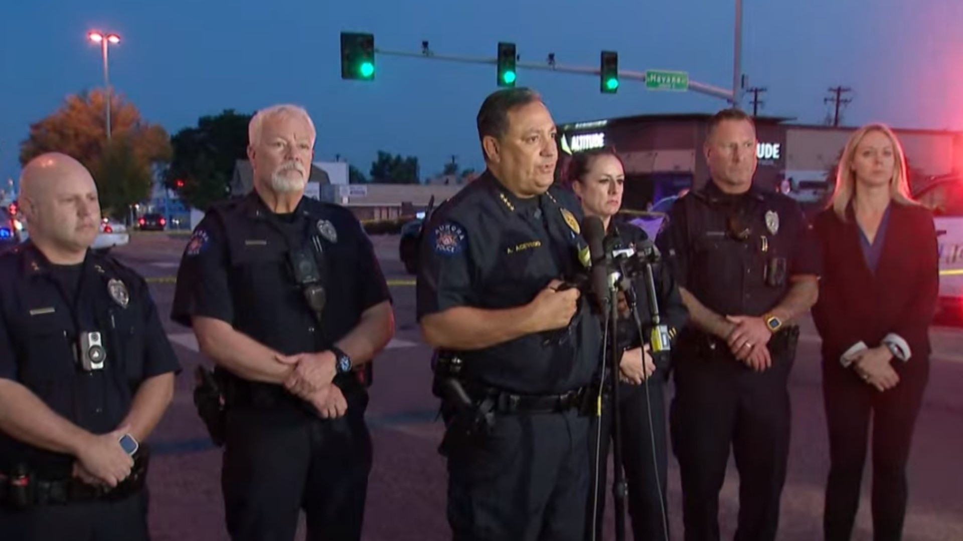 Aurora Police Chief Art Acevedo provides an update on a shooting near East Colfax Avenue and Havana Street that left a man dead early Wednesday.