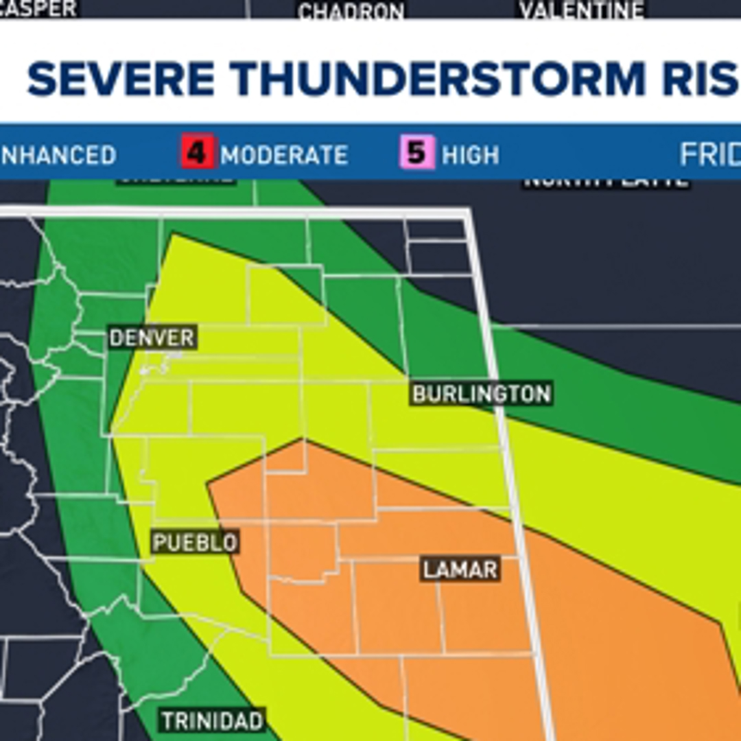 Severe thunderstorms likely in southeast Colorado, Denver metro area ...