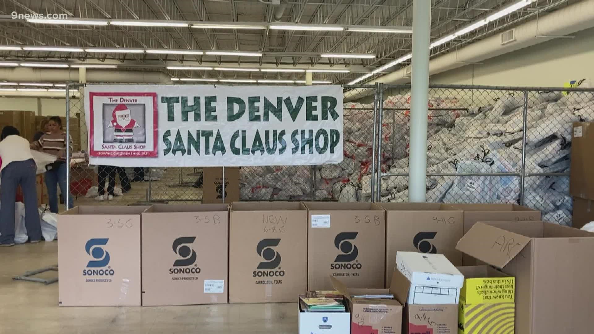 The organization partners with local groups to find families who need toys for their children, with help from over 100 volunteers.