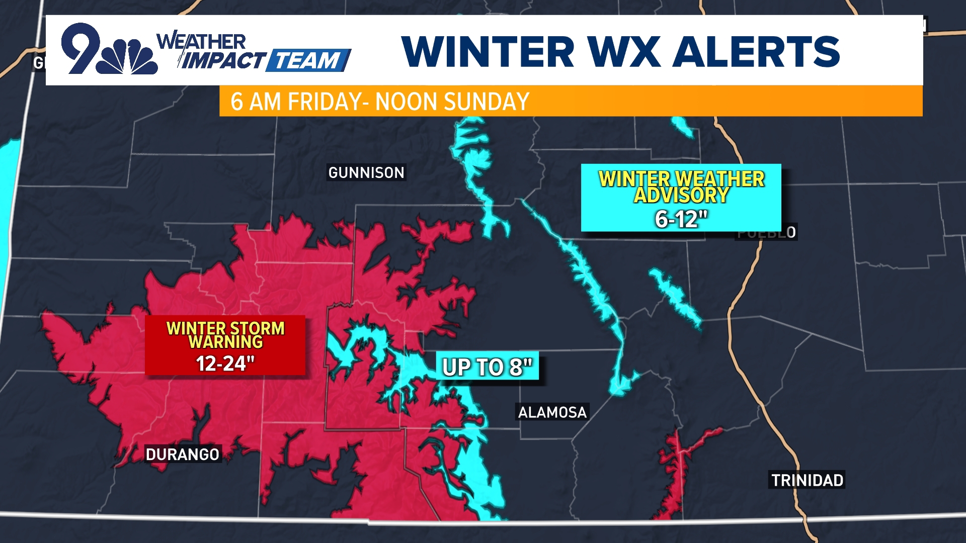 Extended forecast Colorado cools down with rain showers, snow in