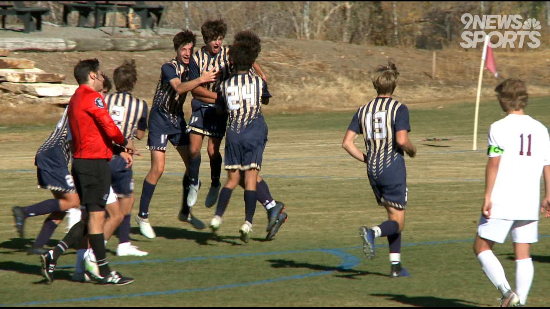 The Mustangs blanked the Red-Tailed Hawks 4-0 Saturday to advance to the Class 4A semifinals.