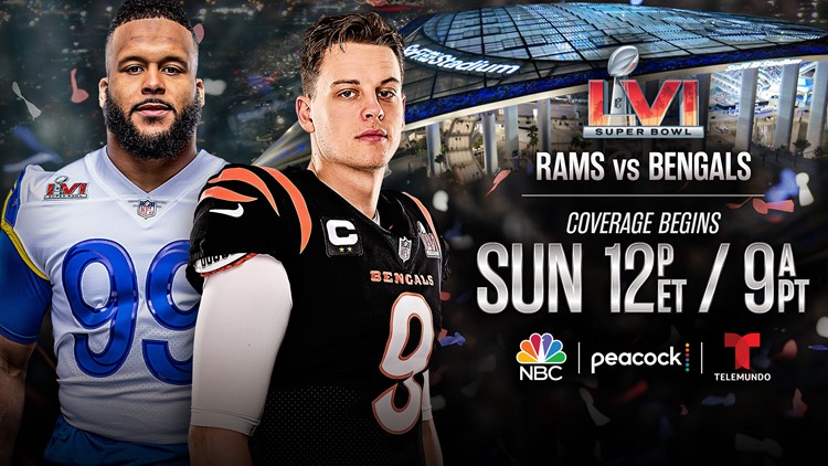 Super Bowl 2022: Peacock Network to stream Bengals, Rams game