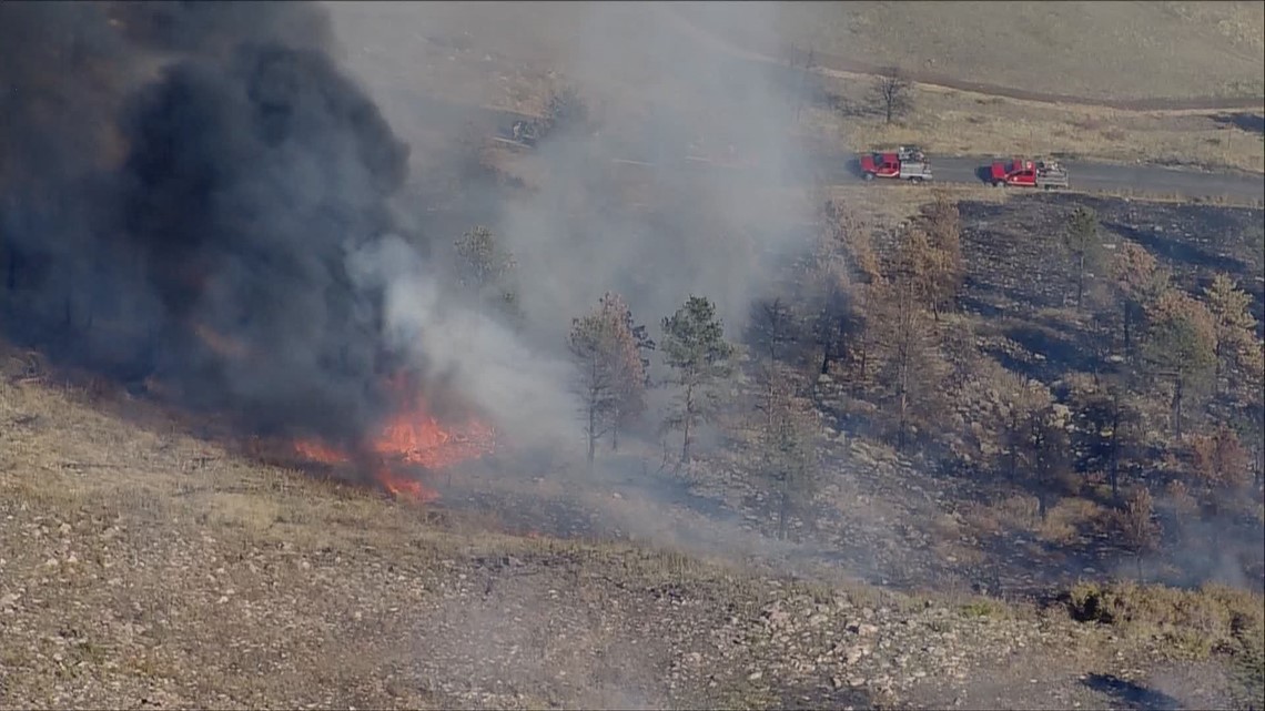 Boulder County Wildfire Forces Evacuations North Of City | 9news.com