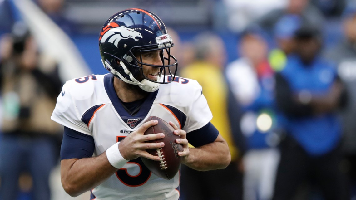 Live NFL Week 8, Denver Broncos vs. Indianapolis Colts