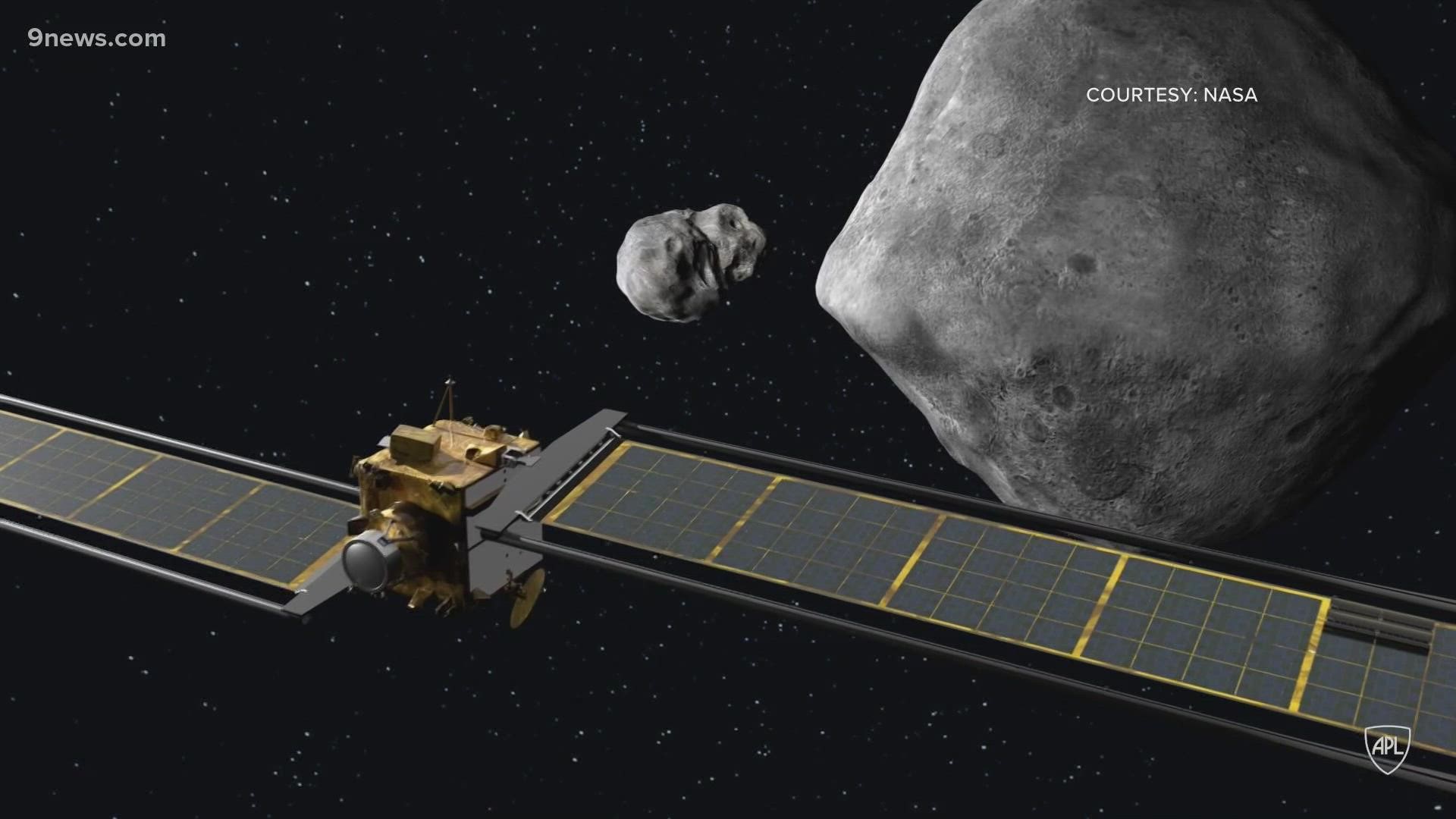 University of Colorado professor Jay McMahon is one of the participating scientists on this mission called DART, or Double Asteroid Redirect Test.