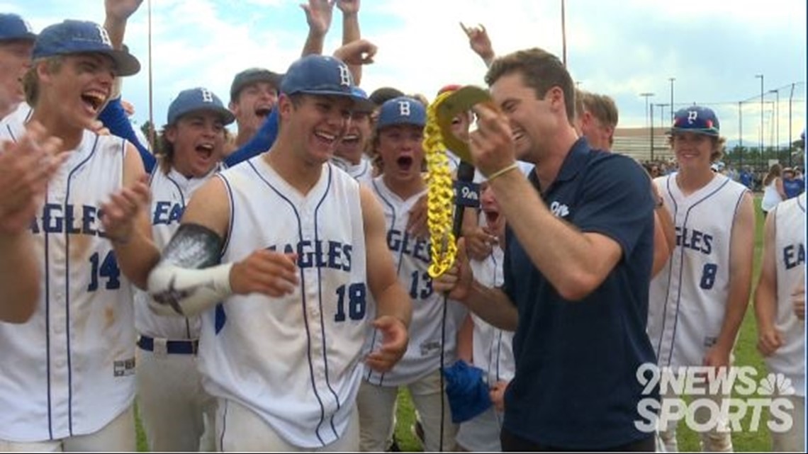 Broomfield baseball's Camden Ross surprised with the 9NEWS Swag Chain