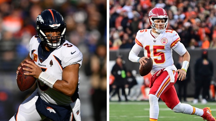 Once able to keep up with Mahomes and the Chiefs, Wilson and his team have fallen behind