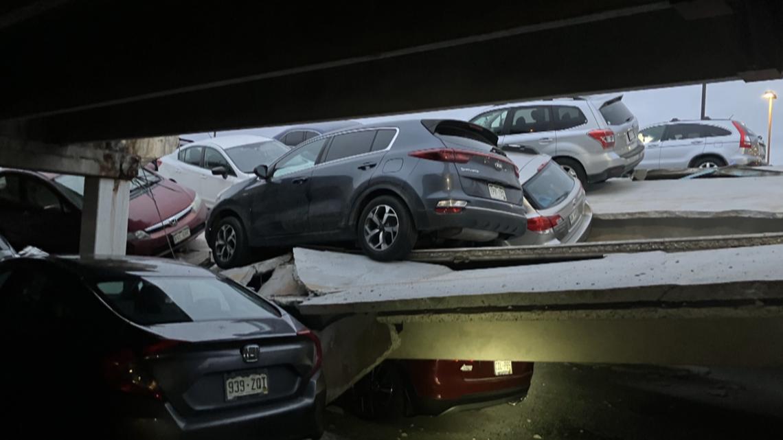 'The crazy things just seem to happen' | Denver woman's car was 1 of 2 crushed in parking garage collapse