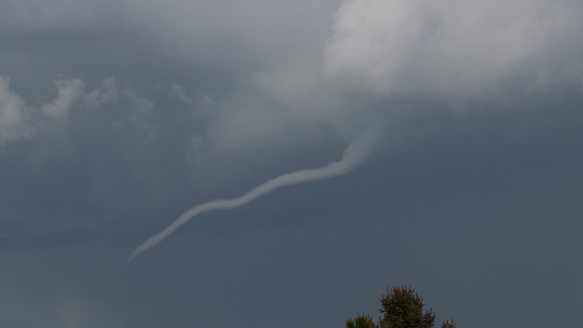Colorado severe weather Funnel clouds spotted in Aurora, Elizabeth