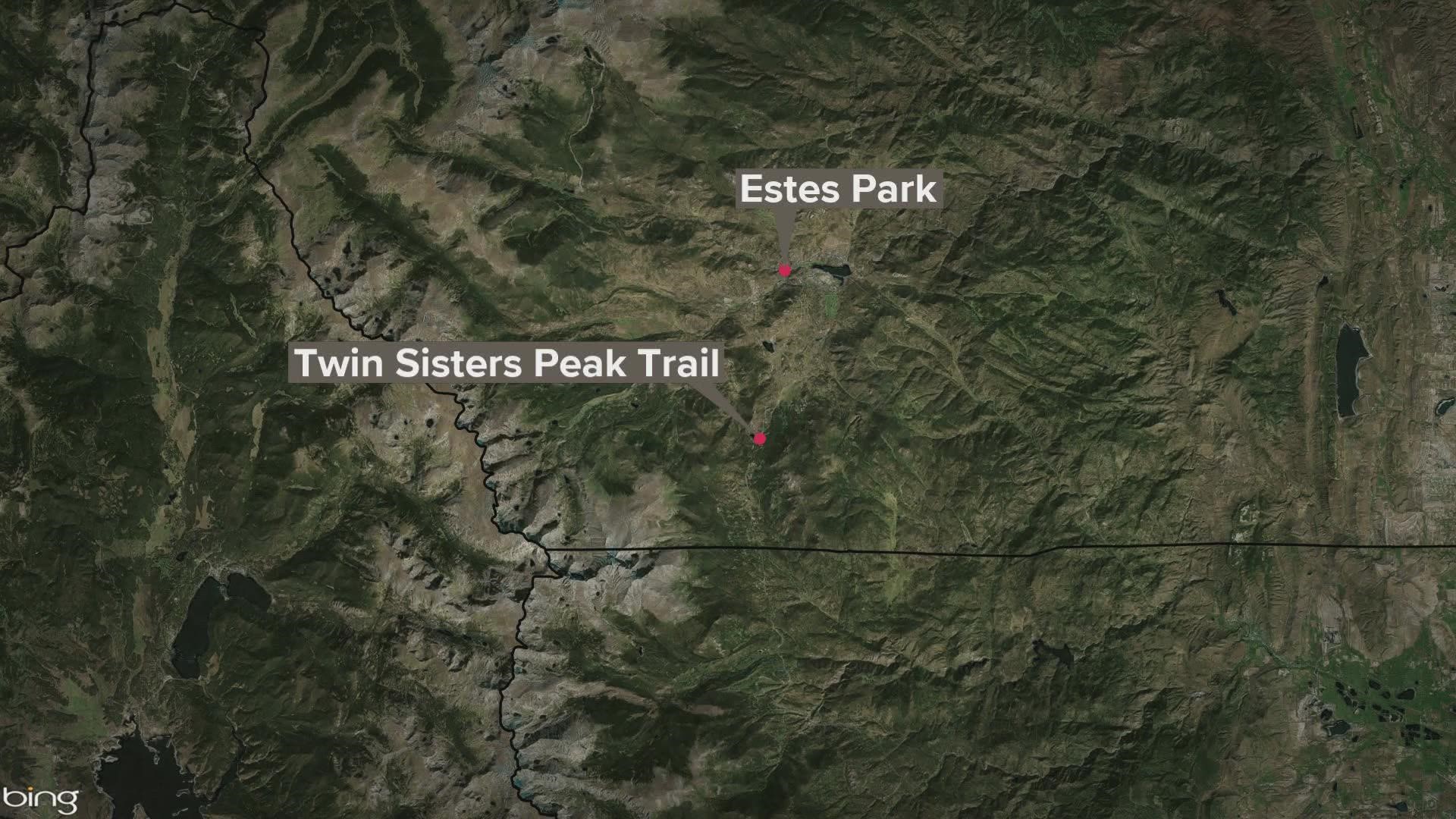Saturday morning a rock fall in the Twin Sisters area just outside Rocky Mountain National Park killed one woman.