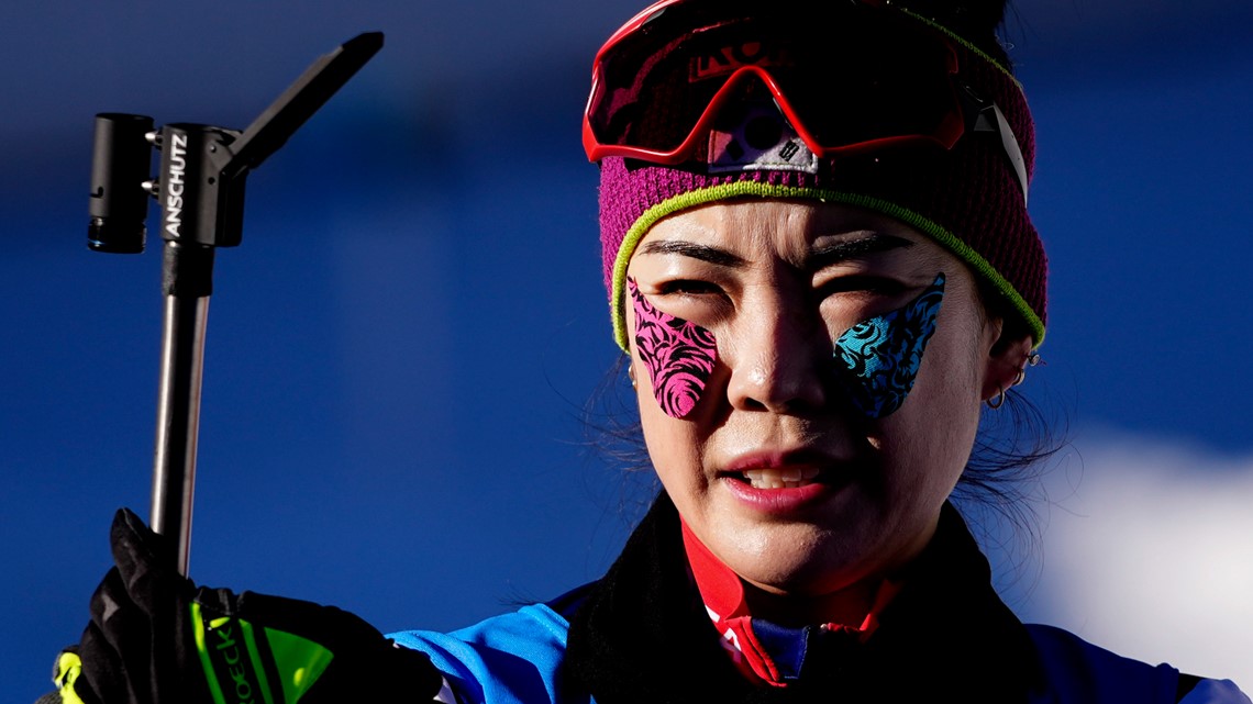 This is why are Olympic skiers wearing tape on their faces