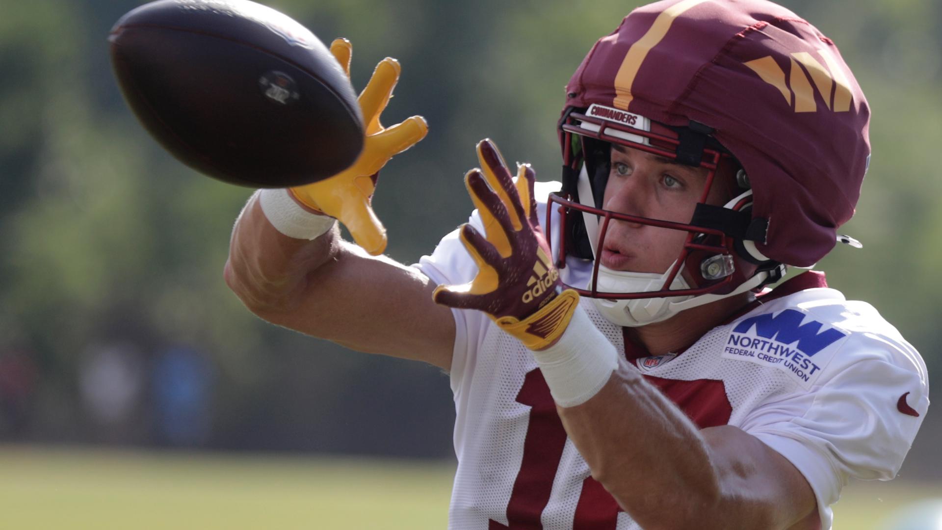 Luke McCaffrey is looking to make his own name in the NFL