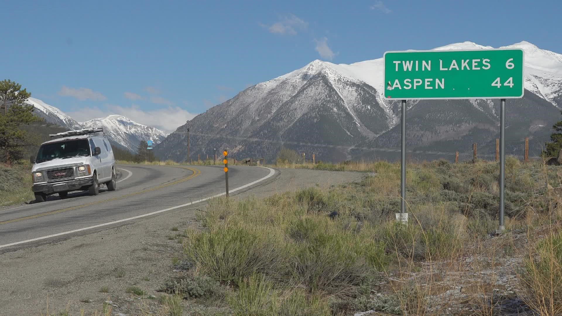 The stretch of highway 82, between Twin Lakes and Aspen, opens Thursday morning for the 2022 season.