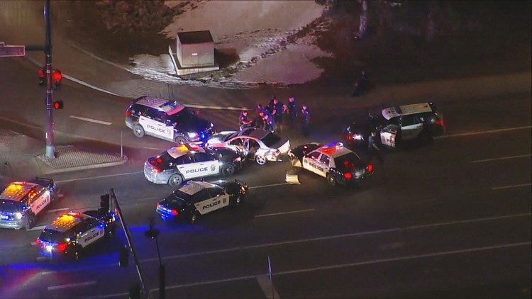 2 in custody after early morning pursuit in Westminster