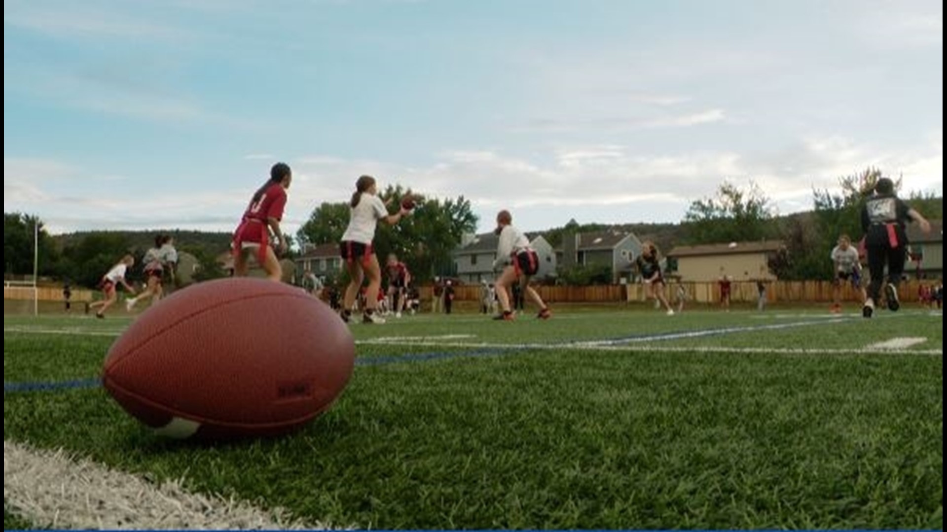 The Broncos launched the first-ever girls high school flag football pilot program in the state's history this year. If successful, it can become a sanctioned sport.