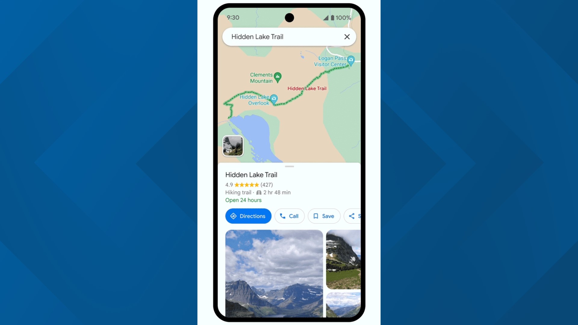 New Google Maps features make navigating National Parks easier | 9news.com image.