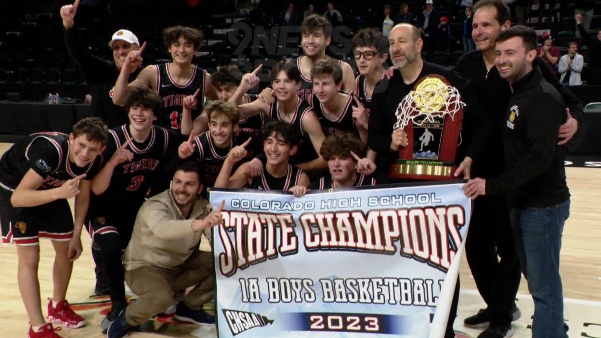 The Tigers defeated the Belleview Christian Bruins 55-42 in the Class 1A championship game.
