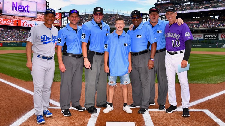 MLB umpire honors teen ump whose call led to a youth baseball game brawl