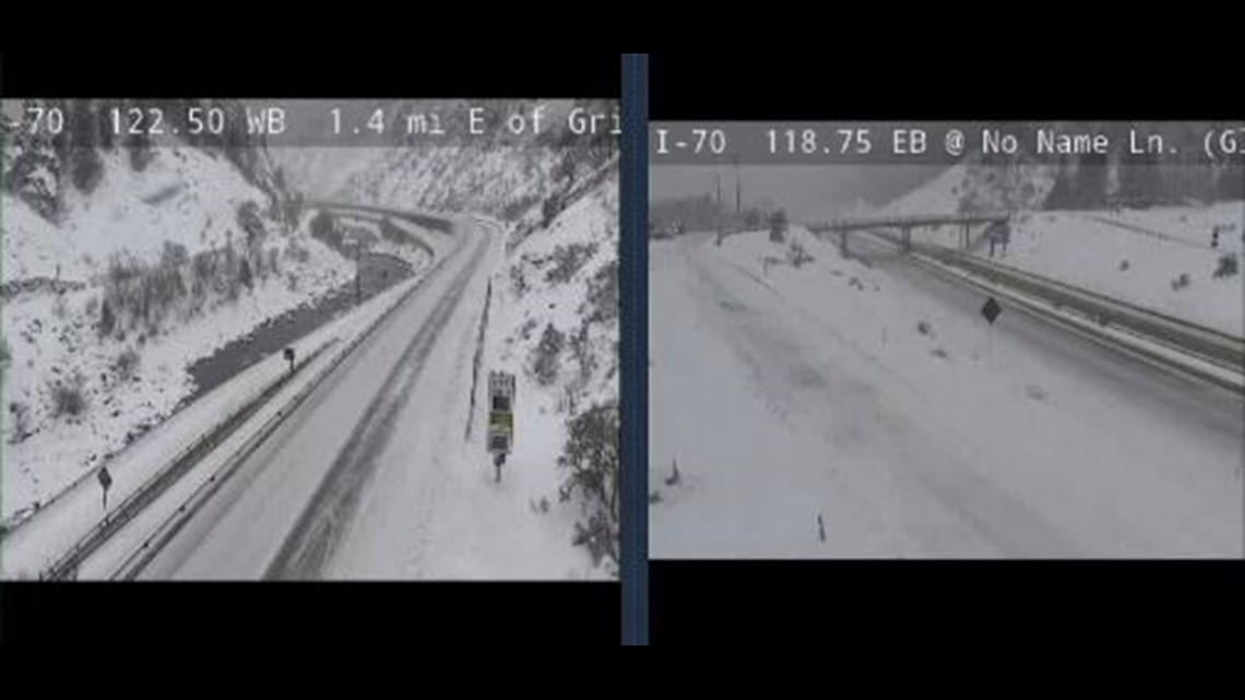 Crash in Glenwood Canyon closes I70