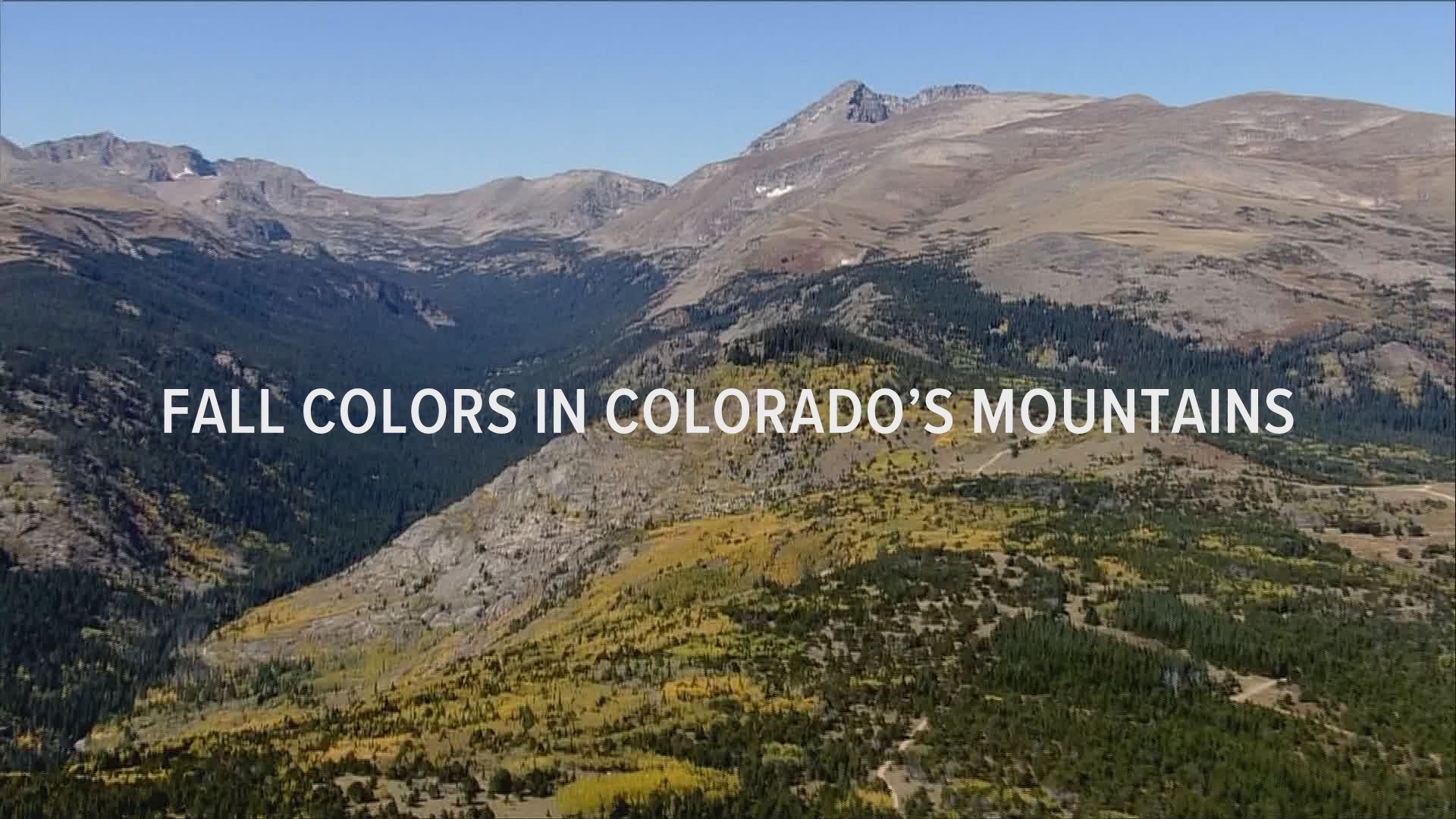 Here's when to see fall colors in Colorado