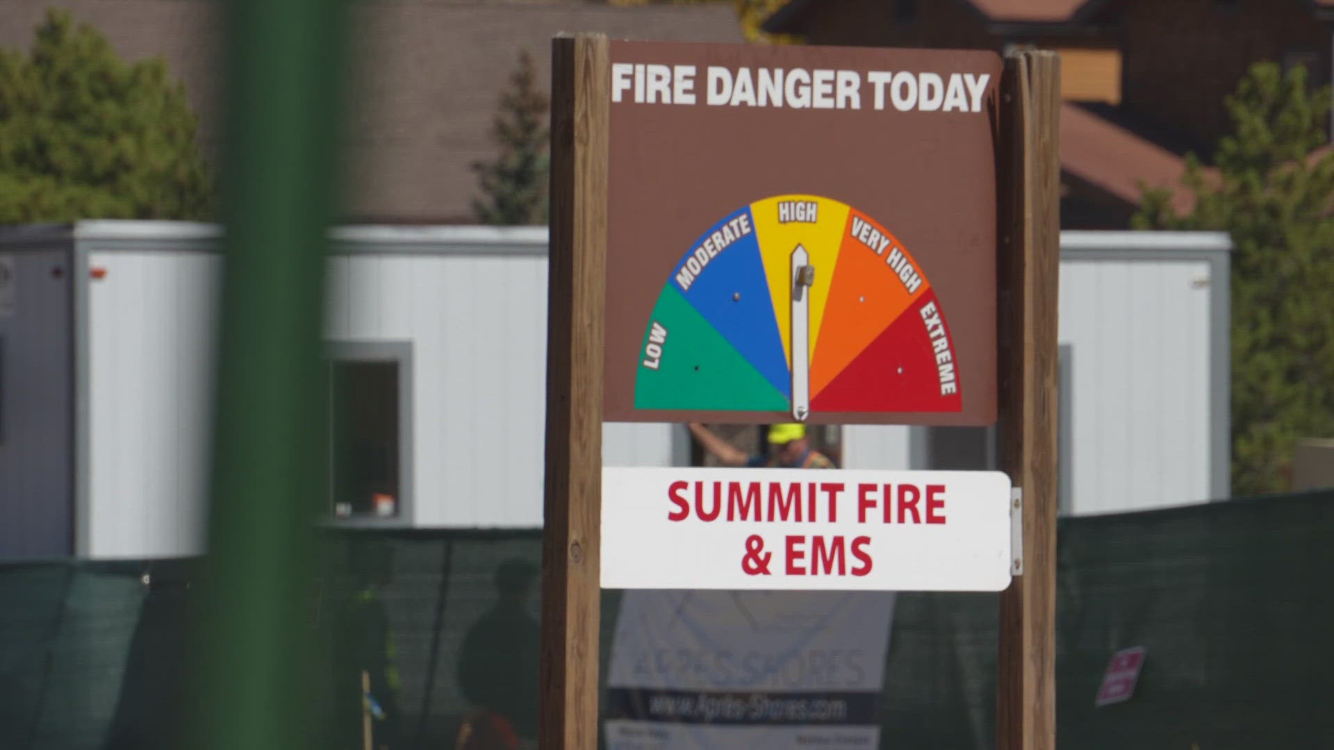 Record high temperatures for early October and continued dry weather has increased fire danger in Colorado's High Country.