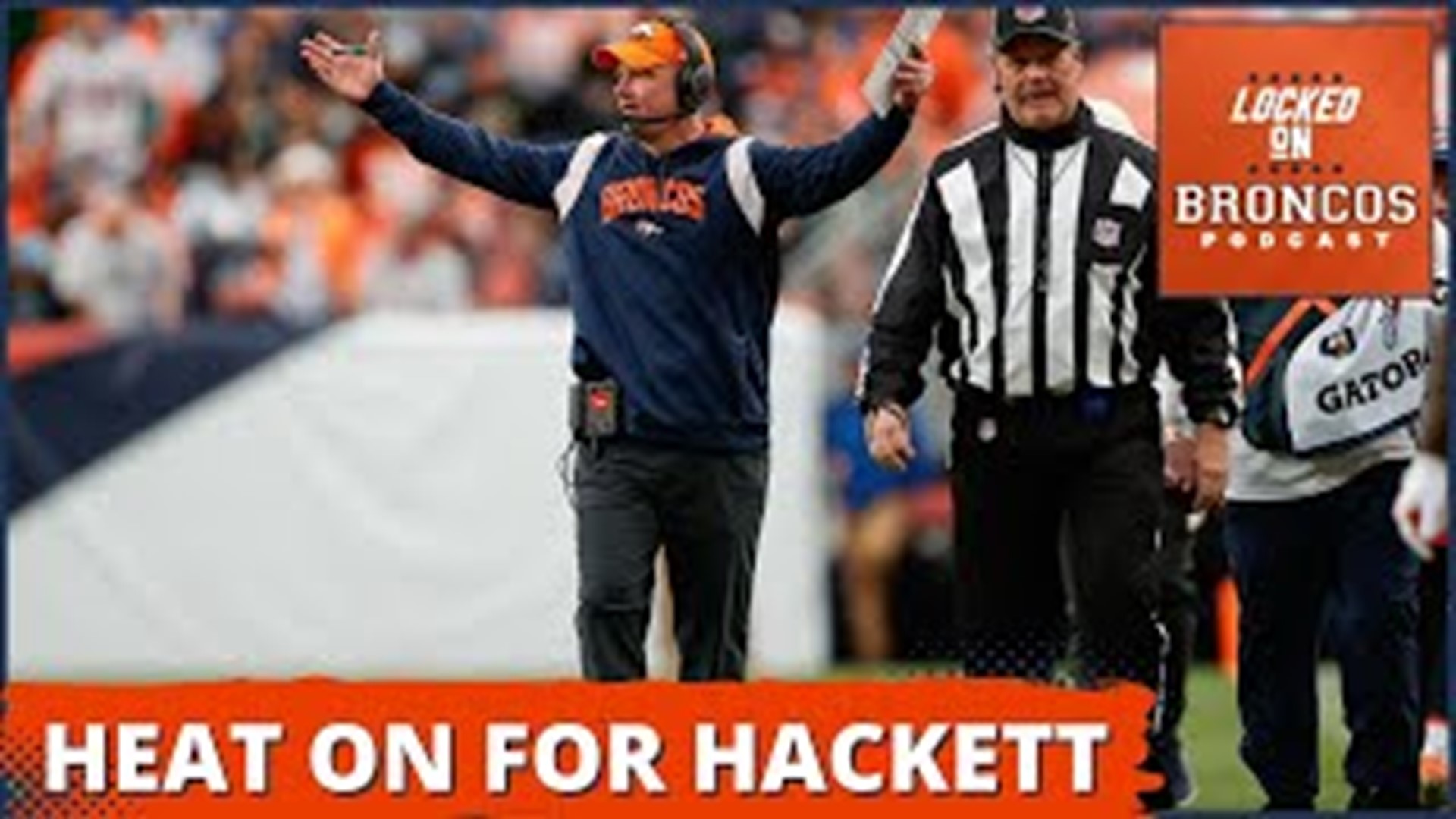 Is Nathaniel Hackett headed toward the hot seat with the Broncos coming in as the bottom-ranked offense in the NFL?