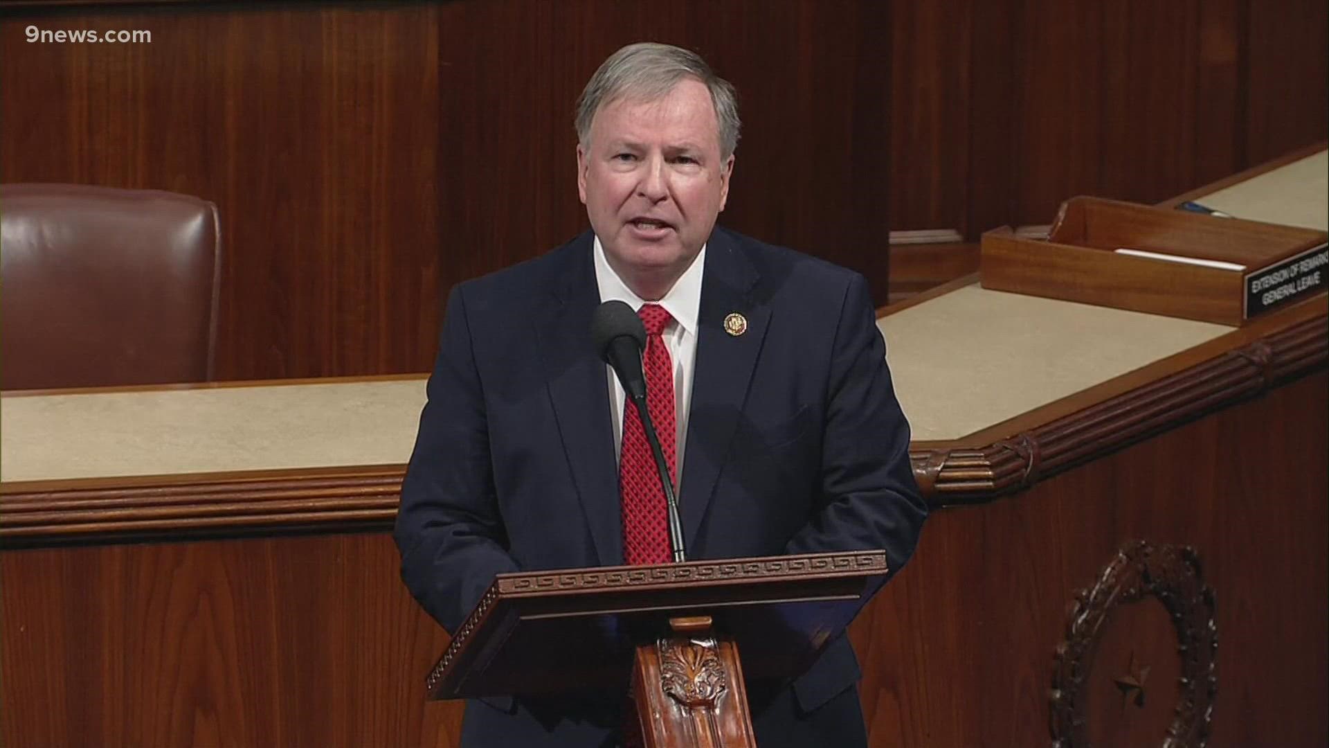 GOP Rep. Doug Lamborn is accused of misusing official resources and soliciting or accepting improper gifts from subordinates.