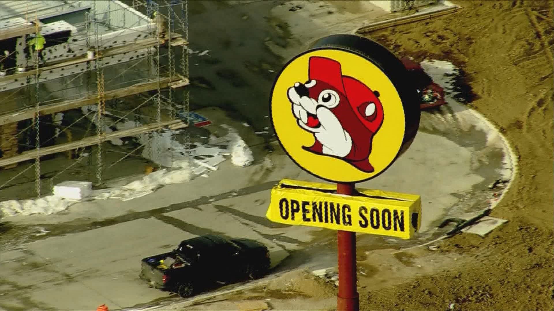 Construction is progressing on Buc-ee's country store and gas station chain's first travel center in Colorado.