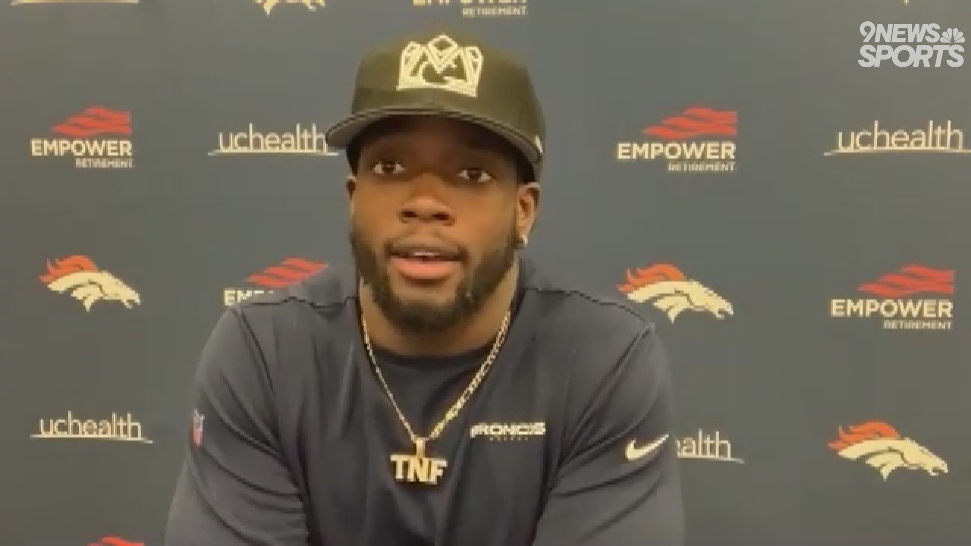 Broncos running back said his first season in Denver "has been a roller-coaster of a year for me."