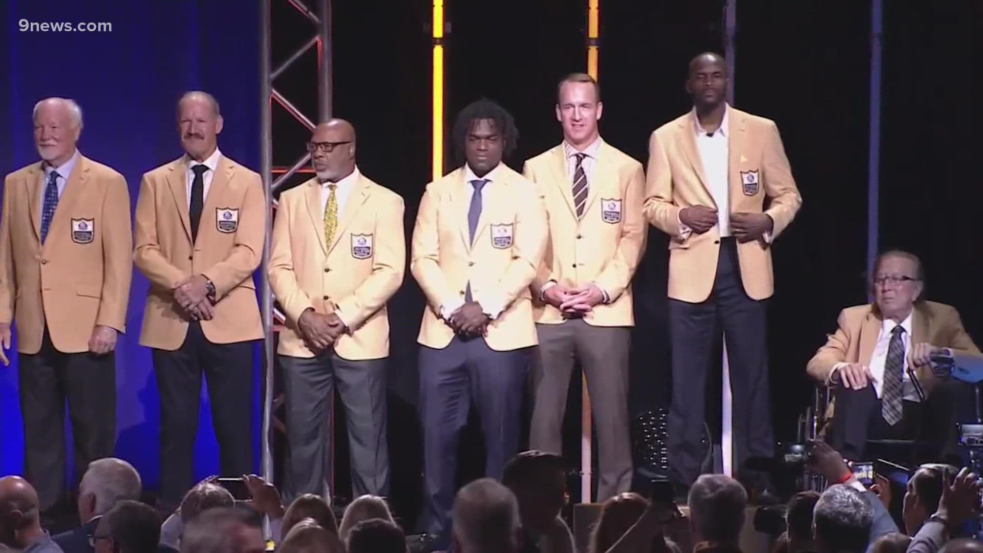 Steve Atwater, Peyton Manning and John Lynch were inducted into the Pro Football Hall of Fame this weekend.