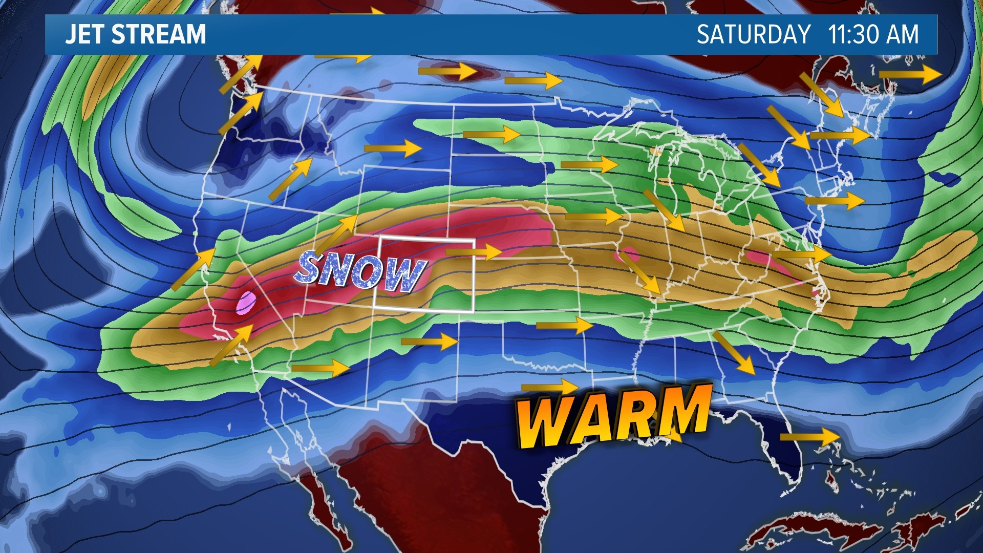 White Christmas Weather Forecast 