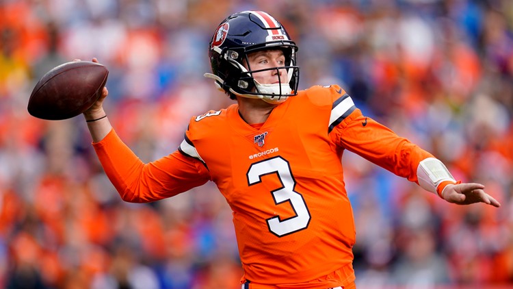 Drew Lock is the Denver Broncos' guy. Now they're building around