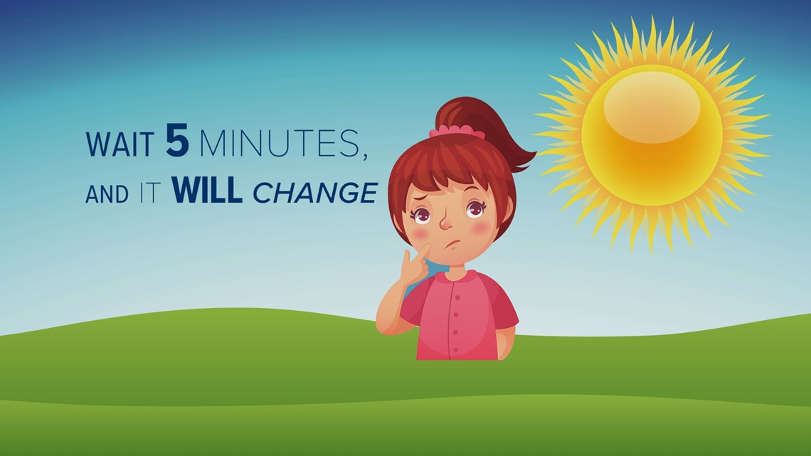 "Don't like the weather? Wait 5 minutes." actually true in Denver