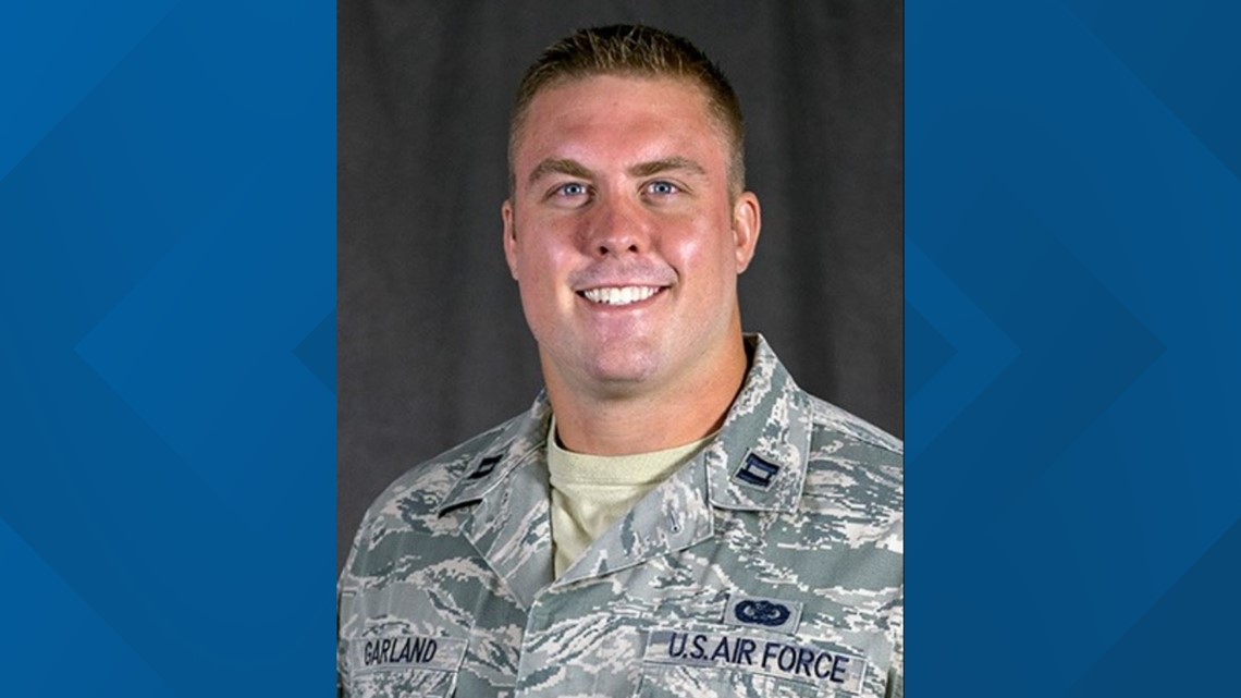 Atlanta Falcons' Ben Garland, Academy grad and Air Guardsman