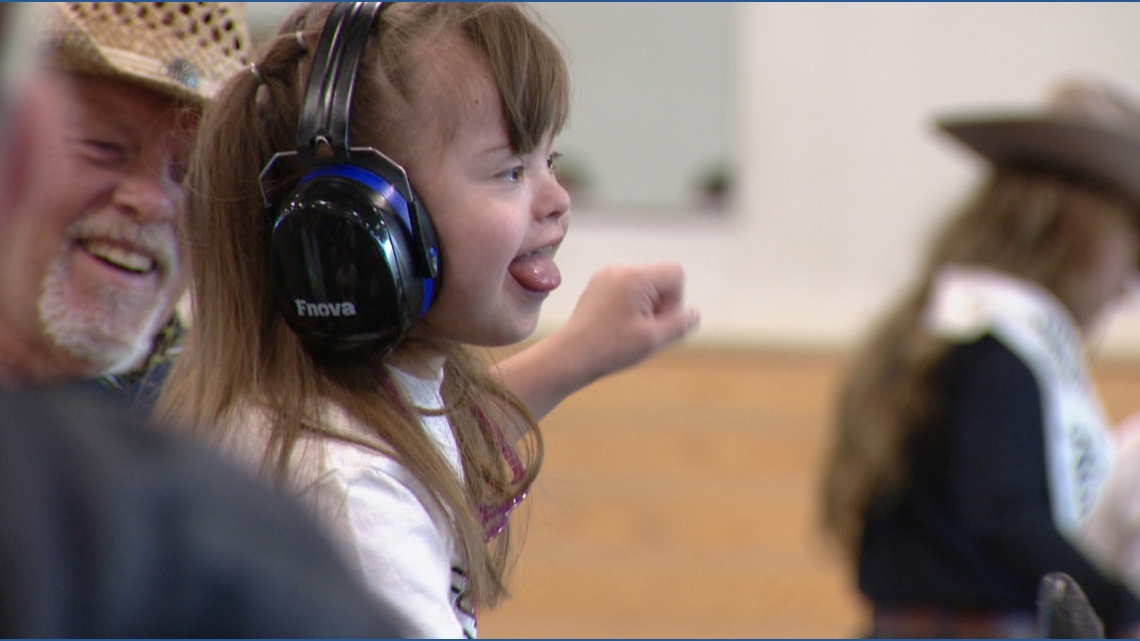 Kids with special needs experience 'Arena of Freedom' at the Exceptional Rodeo