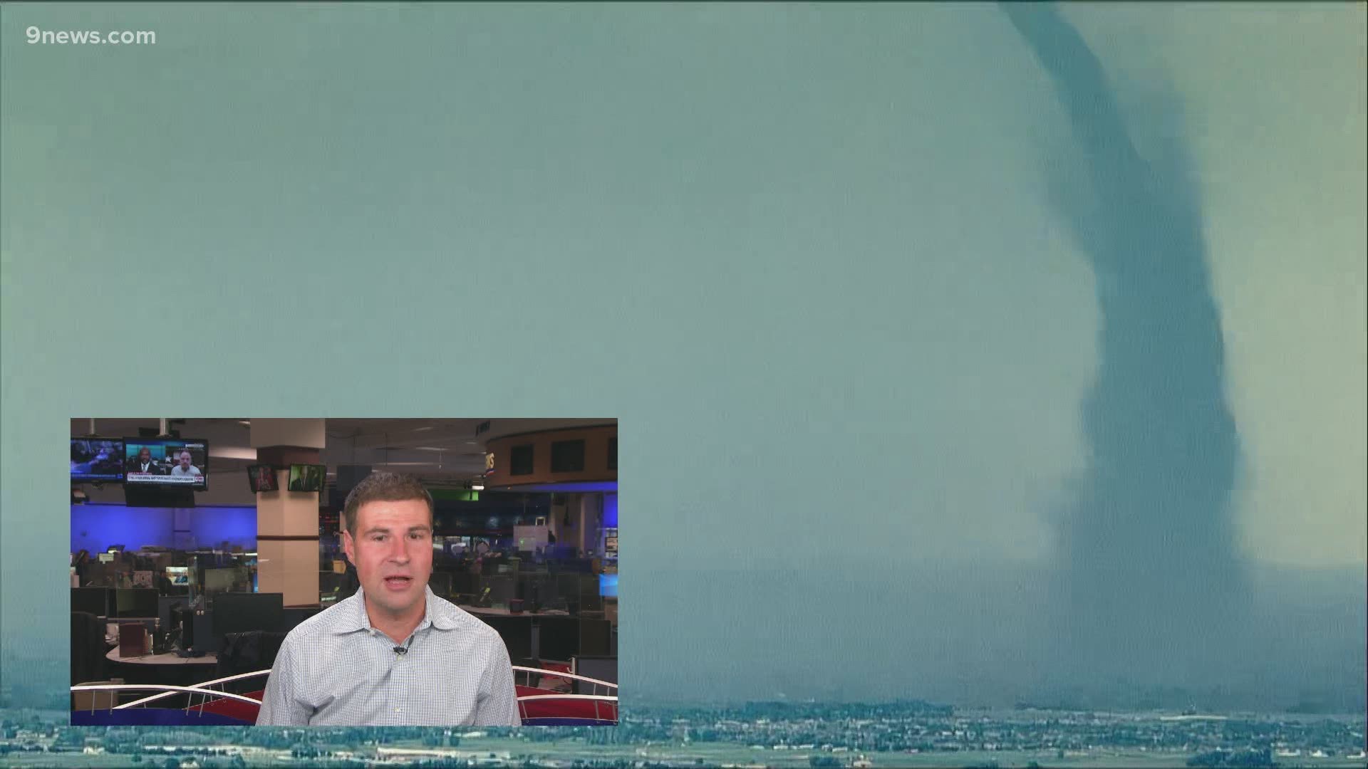 9NEWS Meteorologist Chris Bianchi discusses the landspout tornado in Weld County on Monday and how it formed so quickly.