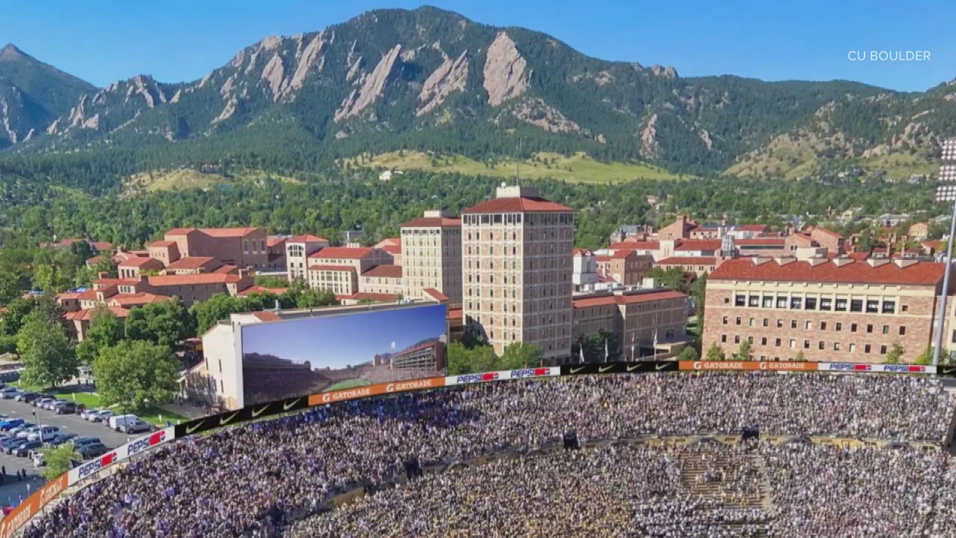 The Colorado Buffaloes' videoboard will go from one of the smallest in the Power 5 conferences to above the national average.
