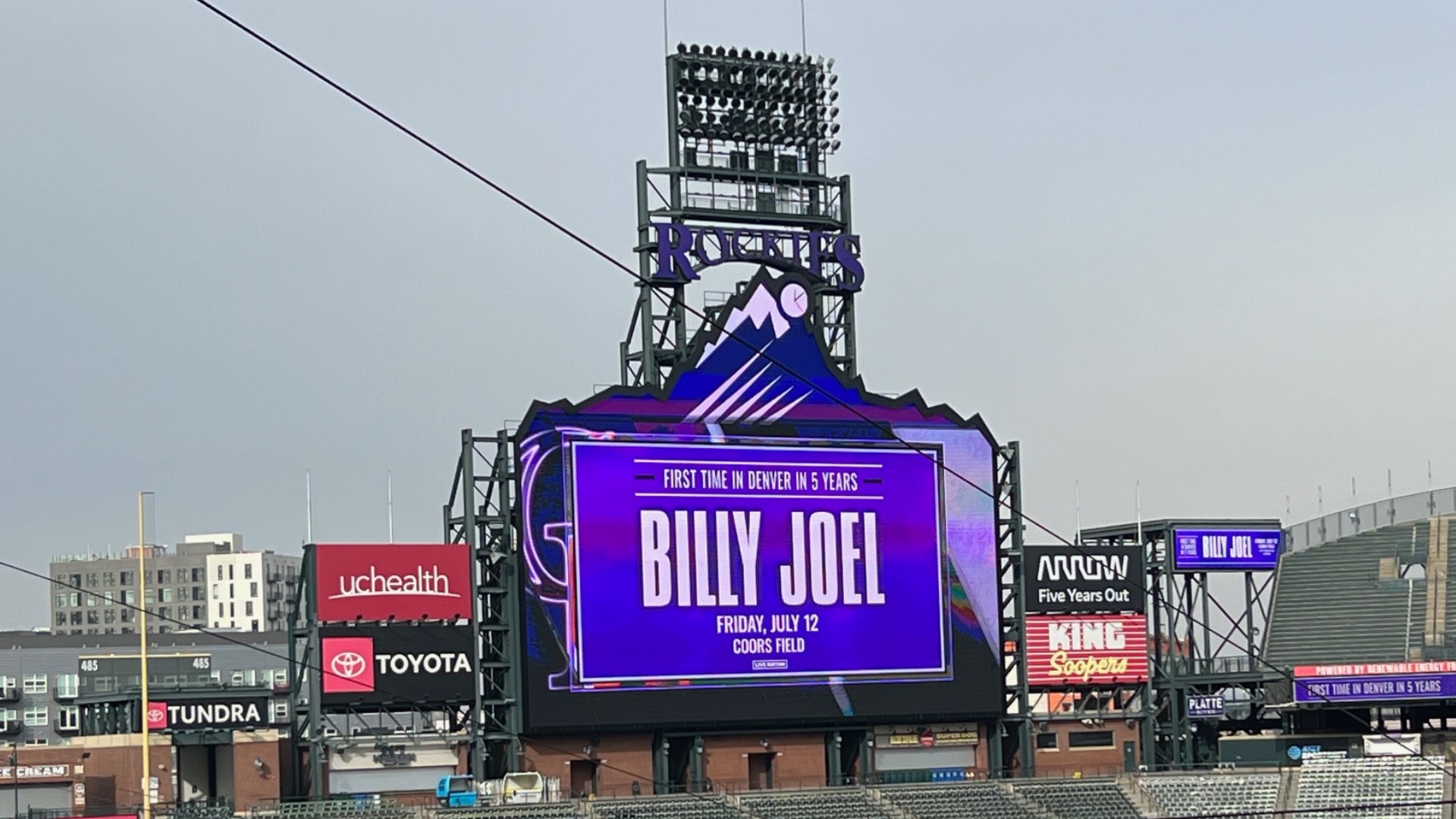 Billy Joel concert added to 2024 schedule at Coors Field Denver