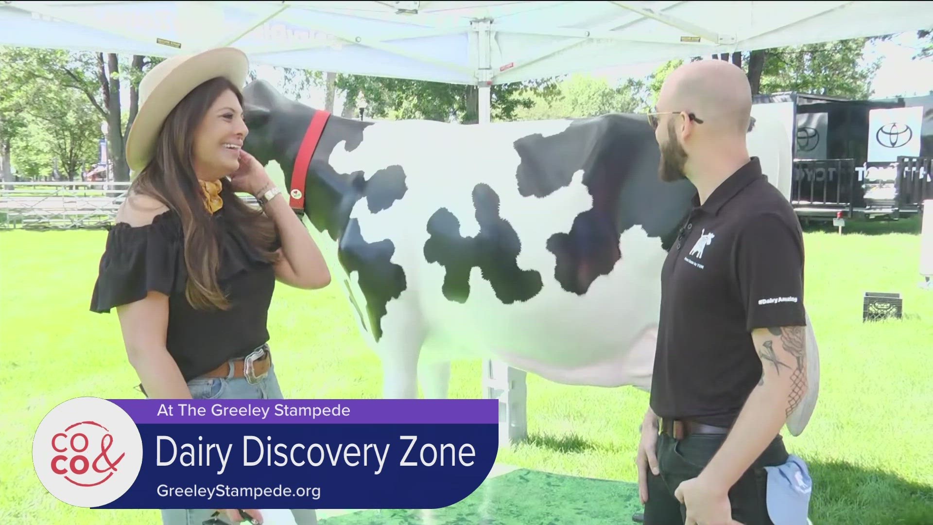 Milk a cow like a rancher! The Dairy Discovery Zone exhibit is located in the Kids Korral at the Greeley Stampede. Learn more at DairyDiscoveryZone.com.