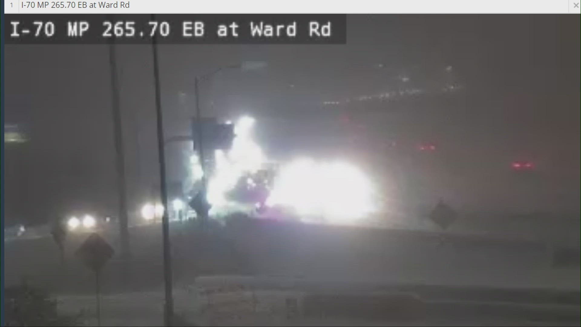 Wheat Ridge police shut down Interstate 70 westbound at Ward Road, and a stretch of the eastbound roads is also closed between Floyd Hill and Idaho Springs.