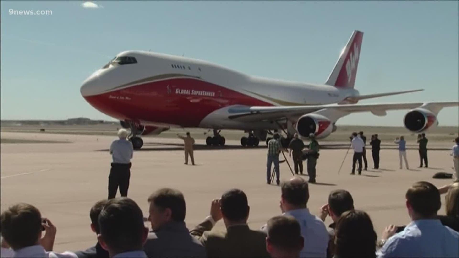 The world's largest firefighting aircraft is ready for the wildfire season.