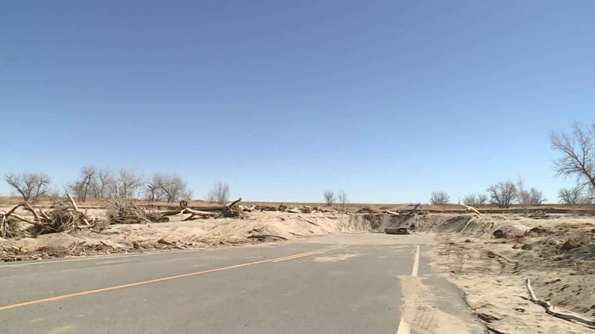 A flash flood destroyed part of Colfax Avenue in Adams County eight months ago, during one of the wettest Junes the Front Range has ever seen.