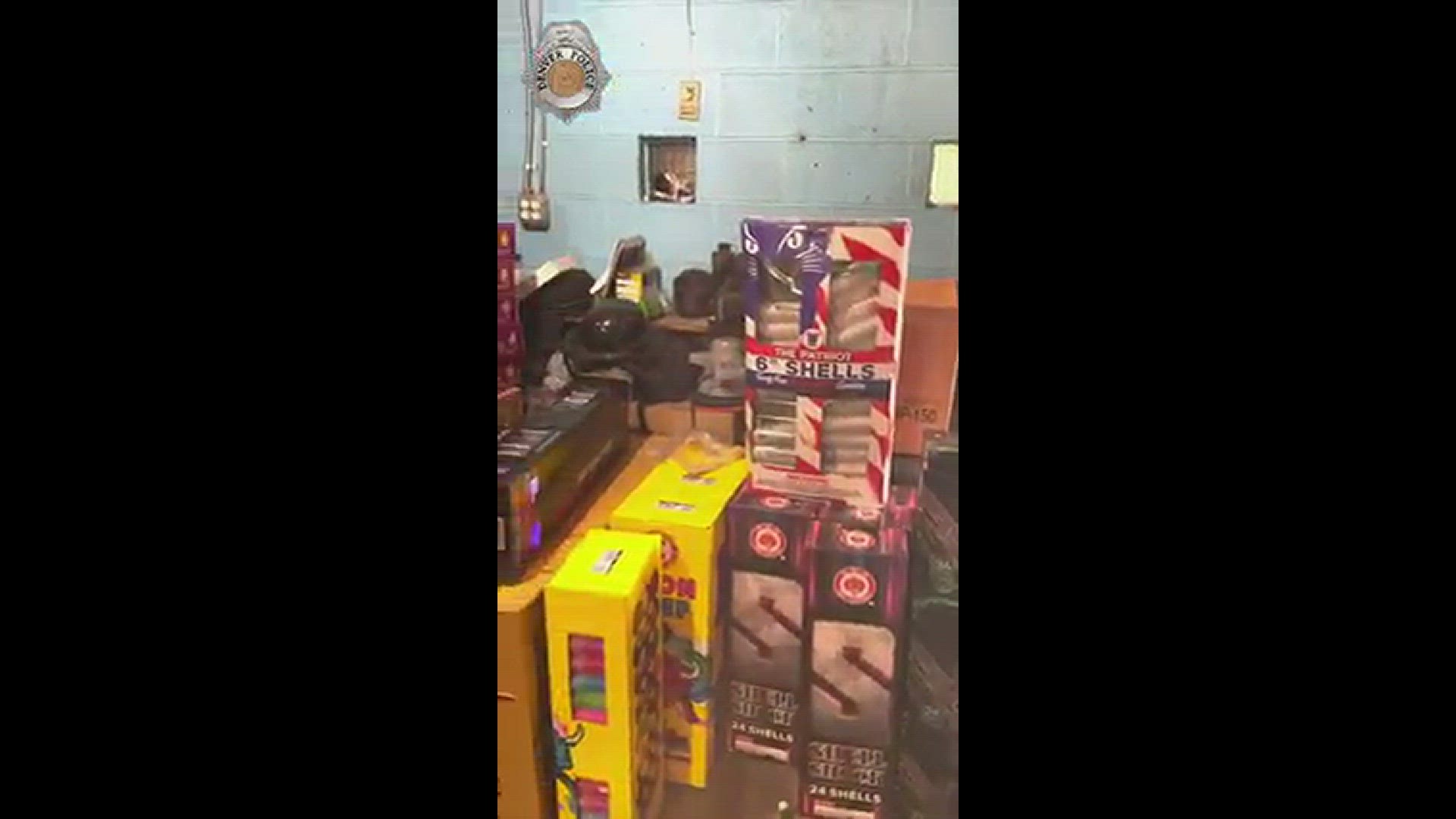 Police seized $80,000 worth of illegal fireworks being sold out of a southwest Denver home.