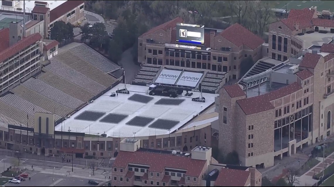 CU Boulder holds 2023 commencement ceremony for 9,700 graduates