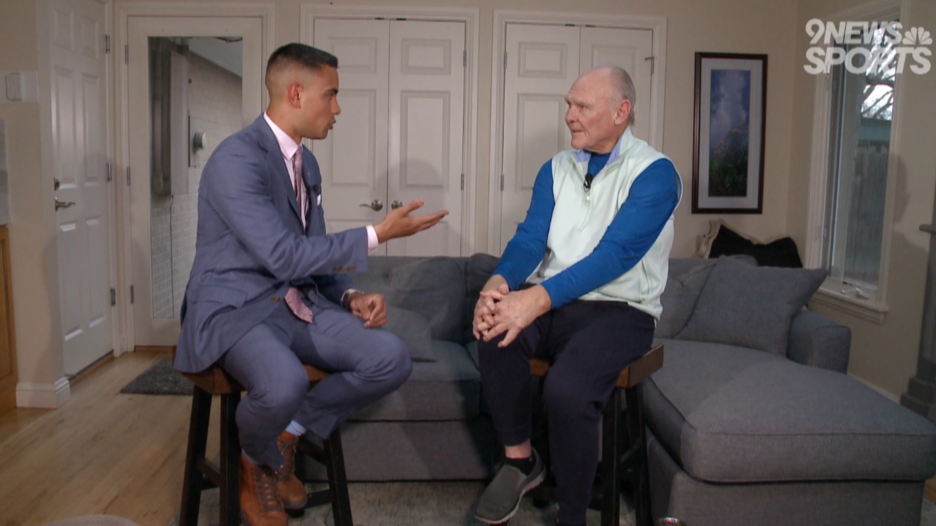 9NEWS Sports Anchor Jacob Tobey sat down with legendary basketball coach George Karl to talk about his Hall of Fame induction, the Denver Nuggets and more.