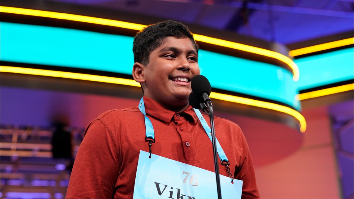 Meet Vikram Raju, of Aurora, who almost won National Spelling Bee