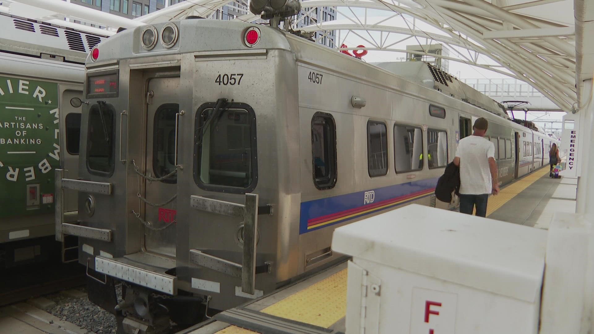 Staffing issues are playing role in trip cancelations for the A Line which runs from Union Station in Denver to Denver International Airport.