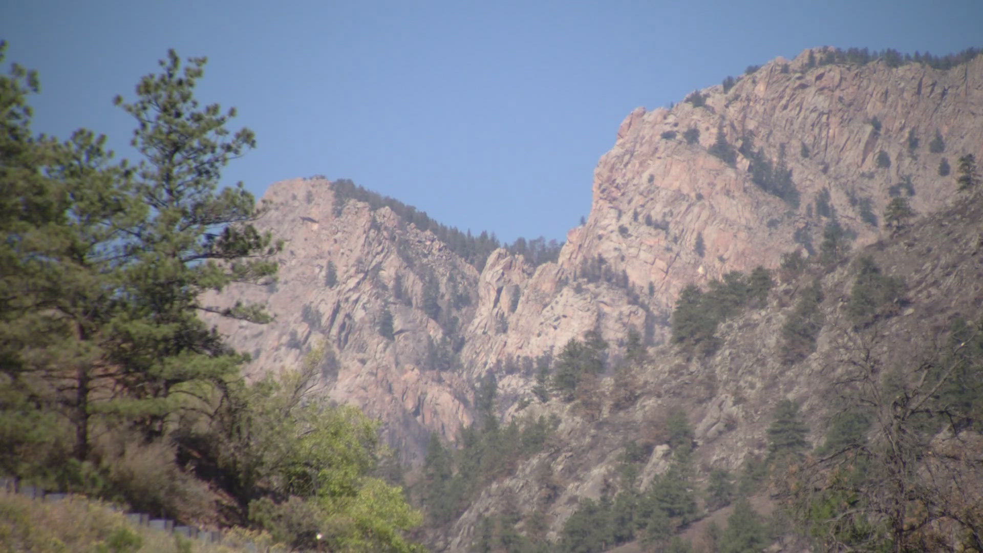 A team is monitoring areas burned by the Alexander Mountain Fire to ensure that flood risk is reduced as much as possible.