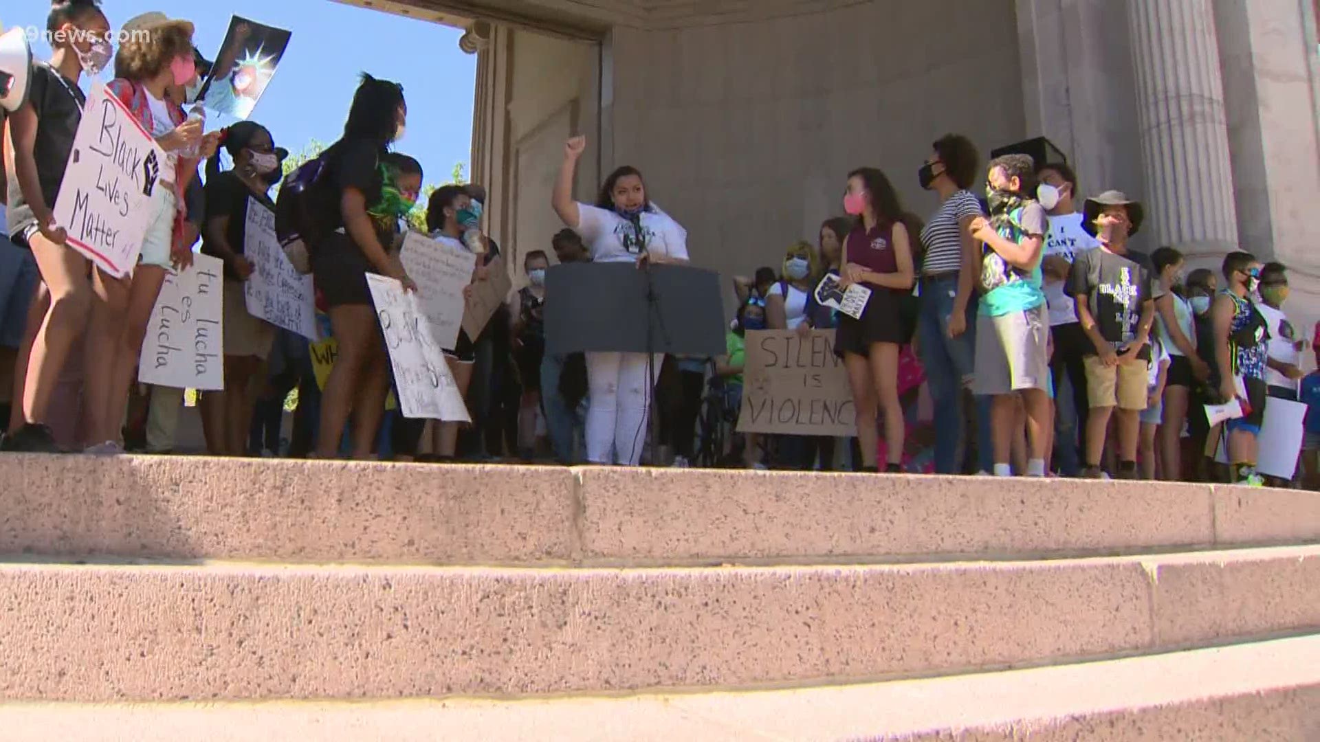 Protests sparked by the in-custody death of George Floyd in Minnesota continue in Colorado for the 11th straight day.